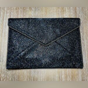 Rebecca Minkoff Leo Glitter Envelope Clutch